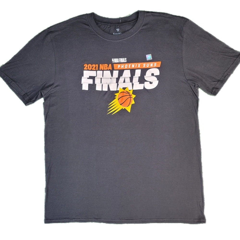 NWT NBA Fanatics 2021 Phoenix Suns Finals Mens Black Size Large Basketball